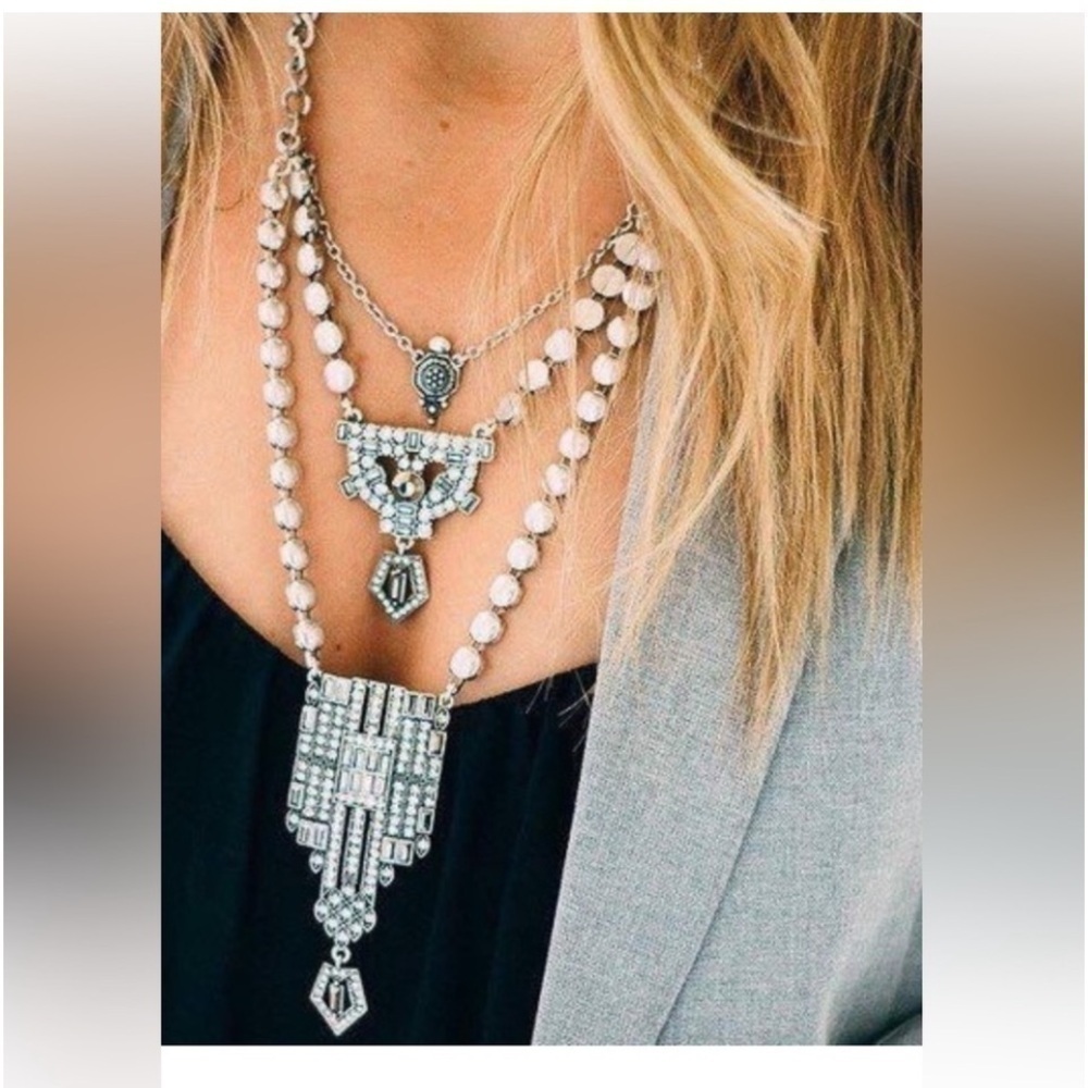 Park lane 3 tier Soirée Necklace​​​​​​​​​​​​​​​​​​​​​​​​​​​​